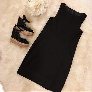 Theory Black Sleeveless Dress.